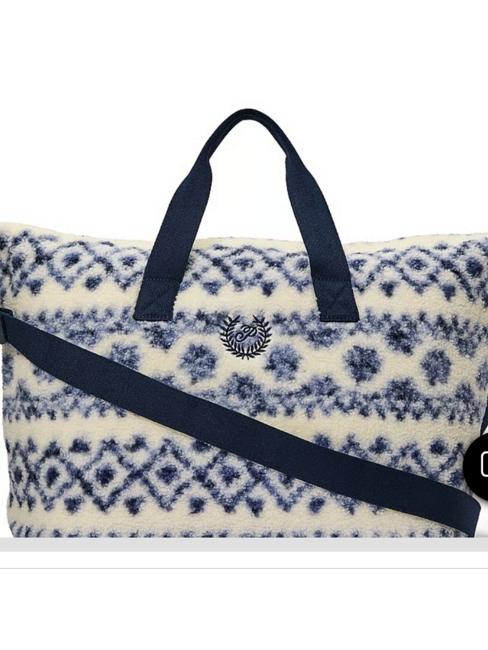 PINK COZY PLUSH WEEKENDER BAG Cyber Monday NEW By Victoria's Secret Tote